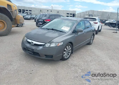 2009 Honda Civic Ex-L z USA, uszkodzony, nr VIN 2HGFA169X9H529081